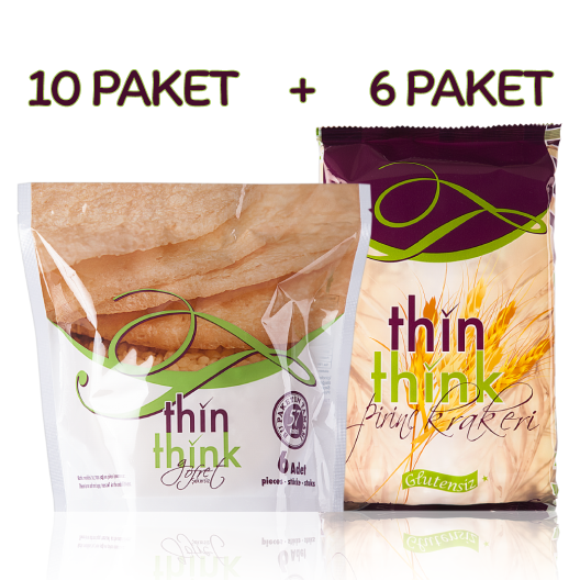 MENÜ2 10 Paket Buğday Kıtırı + 6 Paket Pirinç Krakeri (GLUTENSİZ)